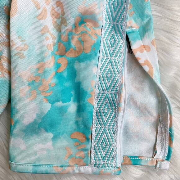 Umbro Women's Sublimated Track Pants -‎ Prism Blur/White Size Small - Picture 6 of 10